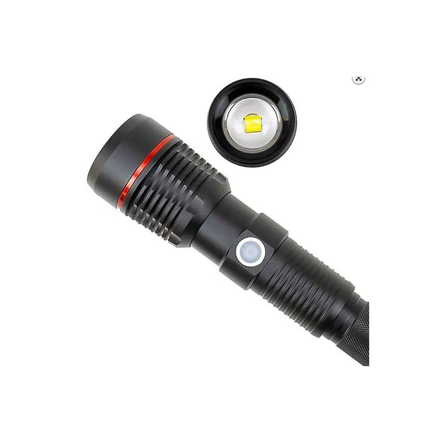 PNI Adventure F450 Kraftfuld lommelygte med 1500 lumen & powerbank
