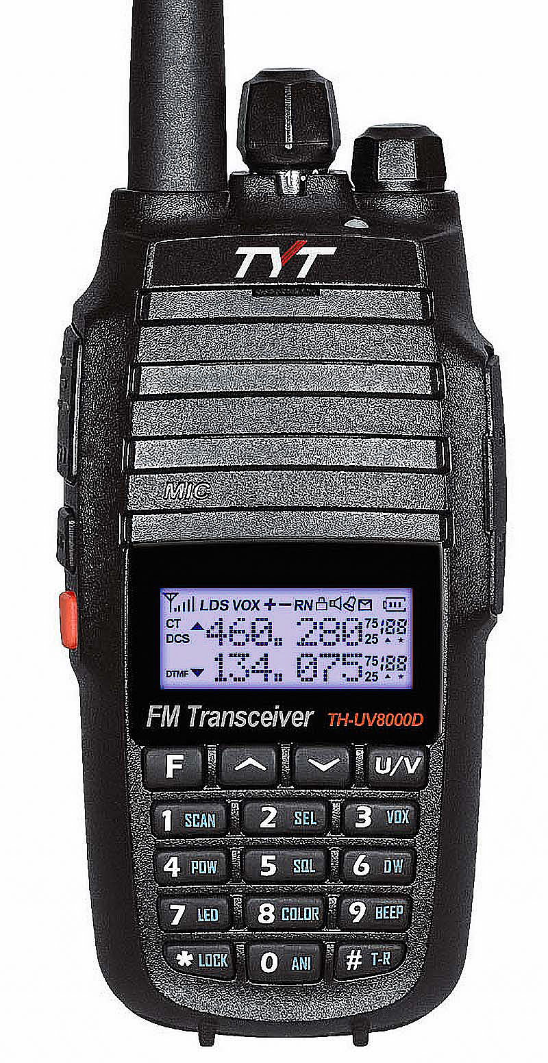 TYT TH-UV8000D håndholdt dual band radio