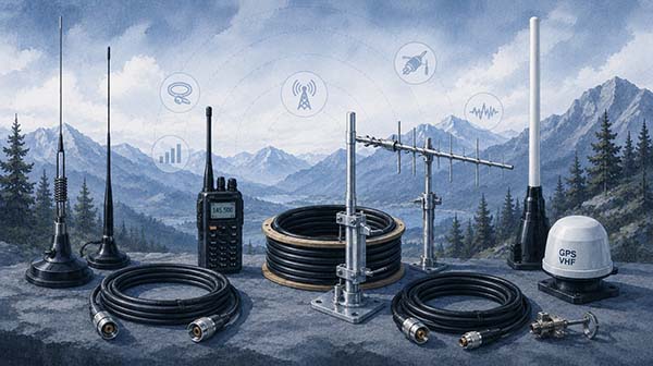 Antenner og kabler i Kinaradio.dk Vidensunivers