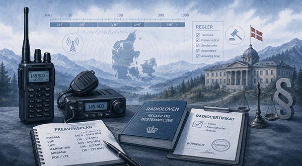 Frekvenser og regler i Kinaradio.dk Vidensunivers